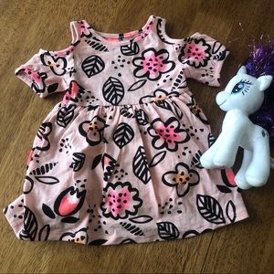 Cat & Jack girl floral dress size 12 months NWT
